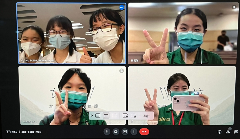 2022年新加坡南洋女中線上國際交流活動照片03