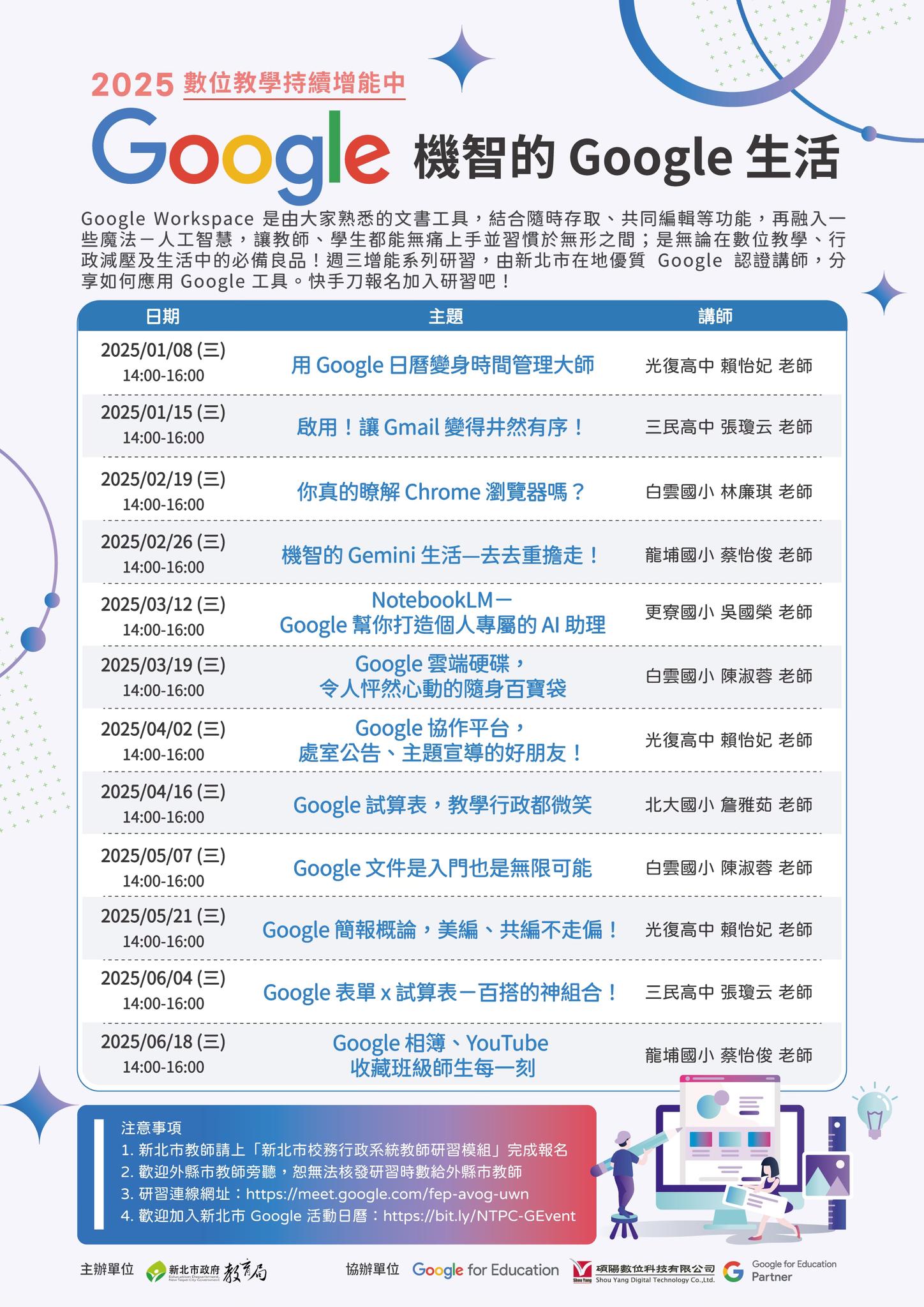 Y2025線上研習