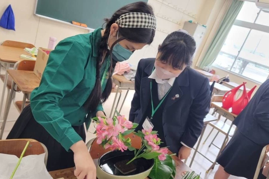 參訪崎玉縣立浦和第一女子高等學校活動照片01